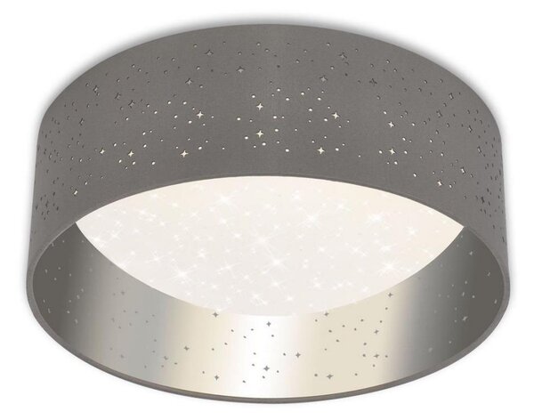 Briloner 3482014 - LED Stropní svítidlo STARRY LED/12W/230V šedá/stříbrná