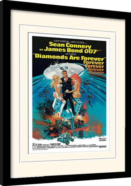 Obraz na zeď - James Bond - Diamods Are Forever 2