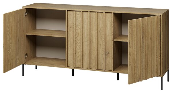 ŠIROKÁ KOMODA, dub, 180/88,2/40 cm MID.YOU - Online Only komody, Online Only