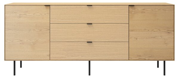 -25 % Dny MOMENTI– Dubová komoda Somcasa Tulsa II. 200 x 45 cm
