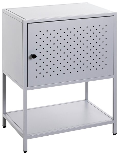 NOČNÍ STOLEK, šedá, 45/60/30 cm, Online Only