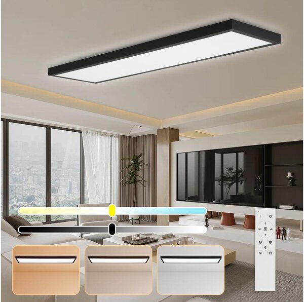 Brilagi-LED Stmívatelné koupelnové svítidlo FRAME SMART LED/50W/230V IP44 čer+DO