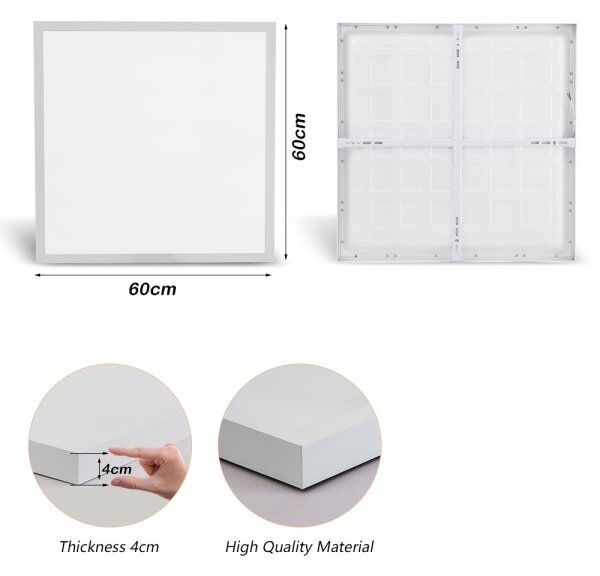 Brilagi - LED Koupelnové svítidlo FRAME LED/50W/230V 3000/4000/6000K IP44 bílá