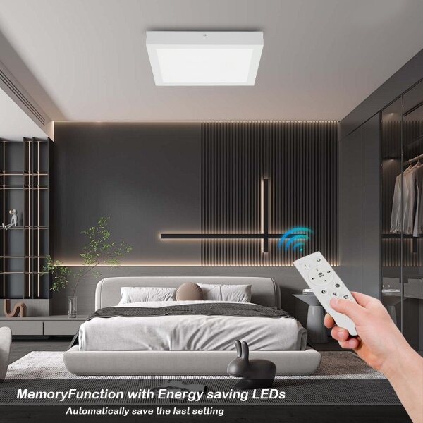 Brilagi-LED Stmívatelné koupelnové svítidlo FRAME SMART LED/24W/230V IP44 bíl+DO