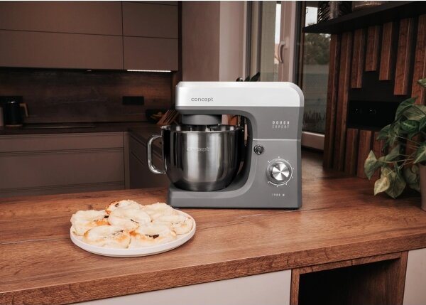 Concept RM6010 - Kuchyňský robot DOUGH EXPERT 1900W/230V antracit/nerez