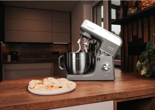Concept RM6000 - Kuchyňský robot DOUGH EXPERT 1900W/230V antracit/nerez