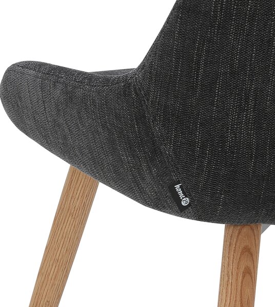 ŽIDLE, přírodní barvy, tmavě šedá home24 - Jídelní židle, Online Only