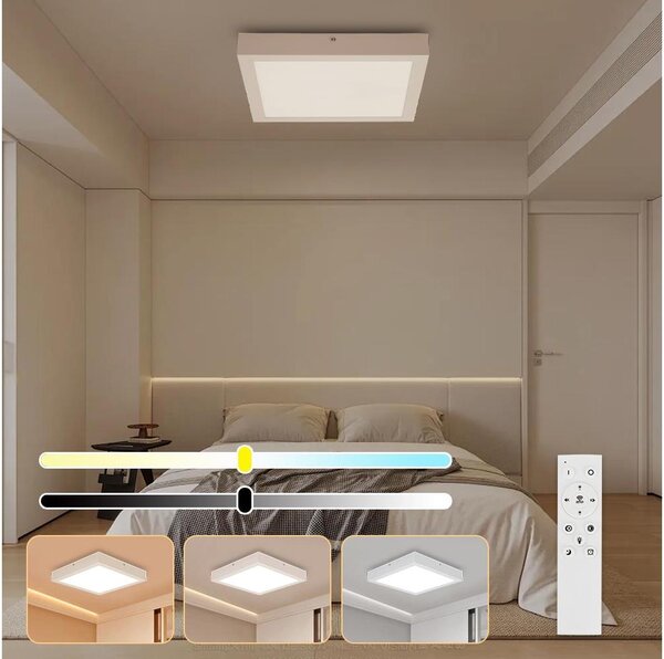 Brilagi-LED Stmívatelné koupelnové svítidlo FRAME SMART LED/24W/230V IP44 bíl+DO