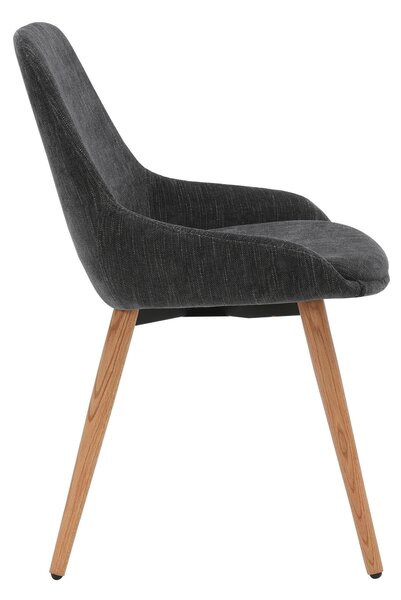 ŽIDLE, přírodní barvy, tmavě šedá home24 - Jídelní židle, Online Only