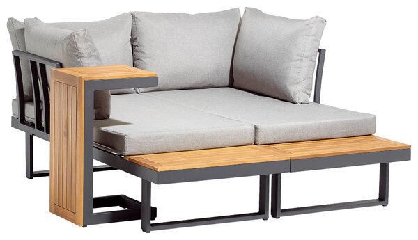 ZAHRADNÍ SEDACÍ SOUPRAVA, dřevo, kov, textil Ambia Garden