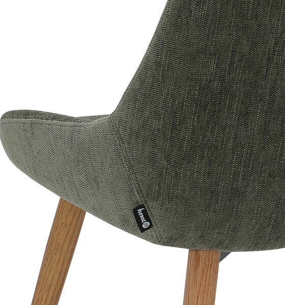 ŽIDLE, zelená, přírodní barvy home24 - Jídelní židle, Online Only