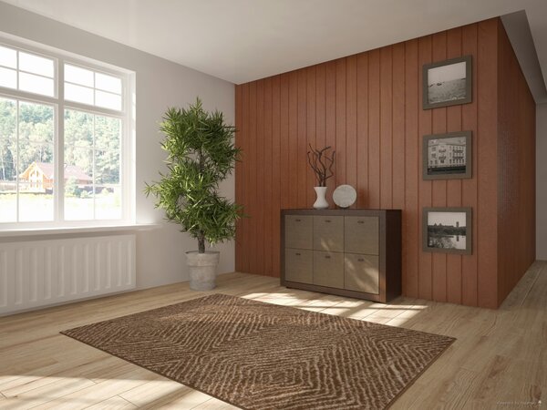 Alfa Carpets, Kusový koberec Ethno brown, 80x150, hnědá, ložnice