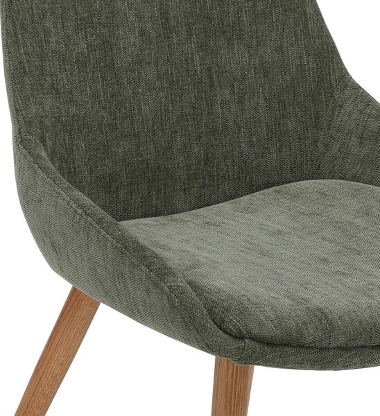 ŽIDLE, zelená, přírodní barvy home24 - Jídelní židle, Online Only