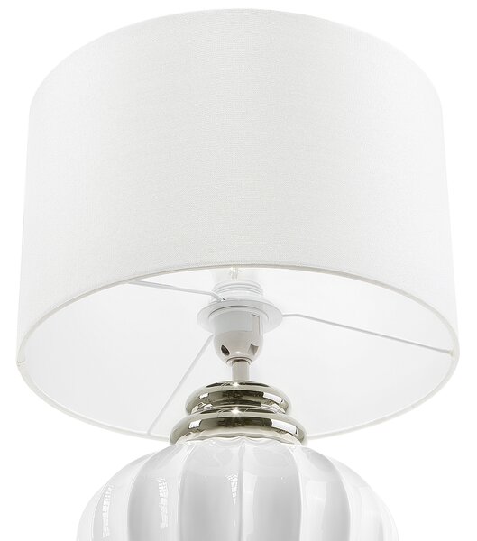 Stolní lampa NERIS Keramika Krémově bílá