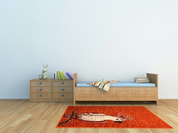 Alfa Carpets AKCE: Kusový koberec Kakadu orange - 190x280 cm
