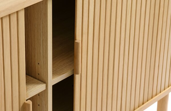 Unique Furniture Dubová komoda Cavo 160 x 45 cm