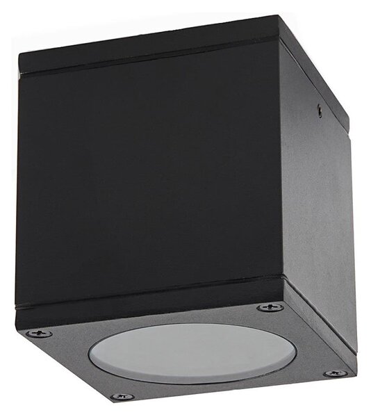 Venkovní bodové svítidlo 1xGU10/35W/230V IP54 hranatý černá