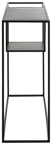 KONZOLOVÝ STOLEK, černá, kov, 100/30/80 cm - Online Only konferenční stolky, Online Only