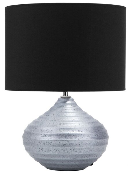 Stolní lampa KUBAN Keramika Stříbrná