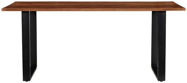JÍDELNÍ STŮL, akácie, černá, barvy vlašských ořechů, 180/90/76 cm P & B - Online Only jídelní stoly, Online Only