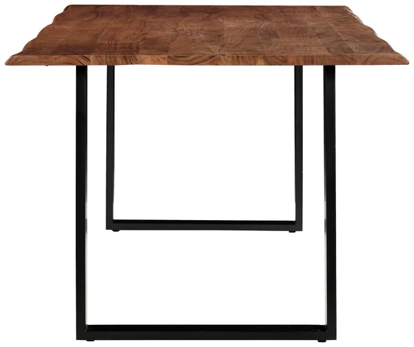 JÍDELNÍ STŮL, akácie, černá, barvy vlašských ořechů, 200/100/76 cm P & B - Online Only jídelní stoly, Online Only
