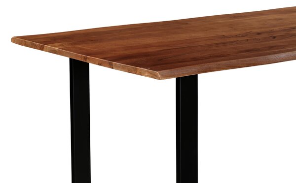 JÍDELNÍ STŮL, akácie, černá, barvy vlašských ořechů, 180/90/76 cm P & B - Online Only jídelní stoly, Online Only