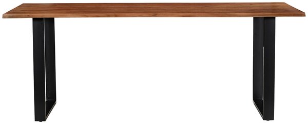 JÍDELNÍ STŮL, akácie, černá, barvy vlašských ořechů, 200/100/76 cm P & B - Online Only jídelní stoly, Online Only