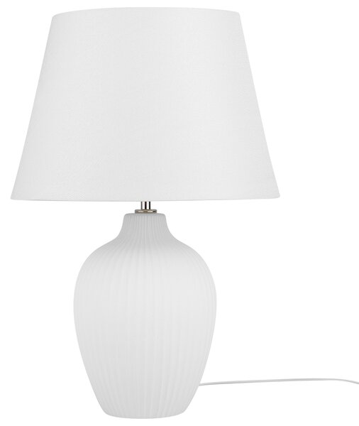 Stolní lampa FERGUS Keramika Bílá