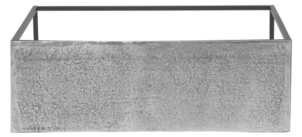 KONZOLOVÝ STOLEK, šedá, černá, kov, 80/27/80 cm - Online Only konferenční stolky, Online Only