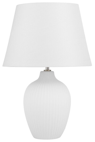 Stolní lampa FERGUS Keramika Bílá