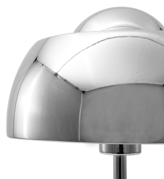 Stolní lampa SENETTE Kov Stříbrná
