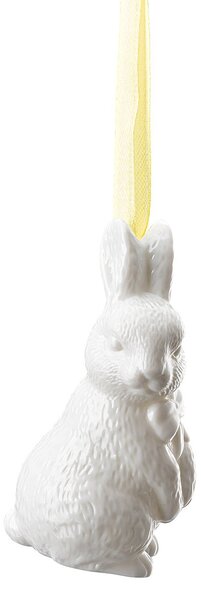 Rosenthal Velikonoční závěsná dekorace porcelánový zajíček stojící, 7 cm