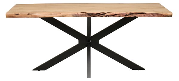 JÍDELNÍ STŮL, akácie, černá, barvy akácie, 180/90/76 cm P & B - Online Only jídelní stoly, Online Only