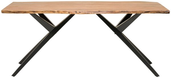 JÍDELNÍ STŮL, akácie, černá, barvy vlašských ořechů, 180/90/76 cm P & B - Online Only jídelní stoly, Online Only