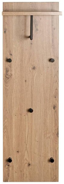 ŠATNÍ PANEL, černá, barvy dubu, 30/100/20 cm - Šatní panely, Online Only