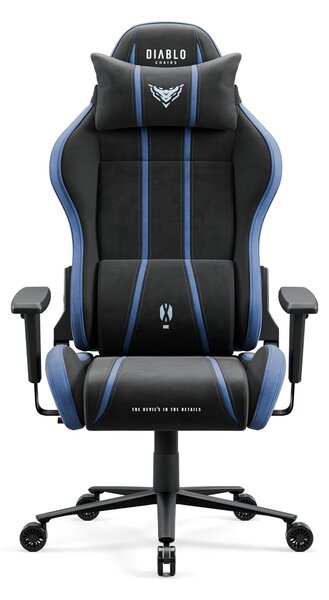 Herní židle látková Diablo X-One 2.0 Night Blue, Normal Size
