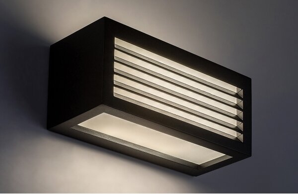 Rabalux 77100 - LED Venkovní nástěnné svítidlo LUBLIN LED/10W/230V IP54 černá