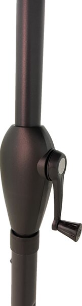 Doppler CITY zahradní slunečník 300 cm antracit Doppler
