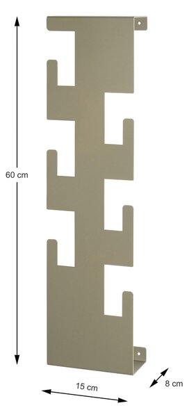 NÁSTĚNNÁ ŠATNA, 15/60/8 cm - Online Only šatny & botníky, Online Only