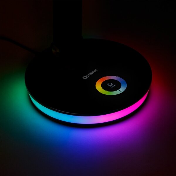 LEDRGBW Stmívatelná stolní lampa s funkcí powerbanky LED/12W/5V 2800-6000K černá