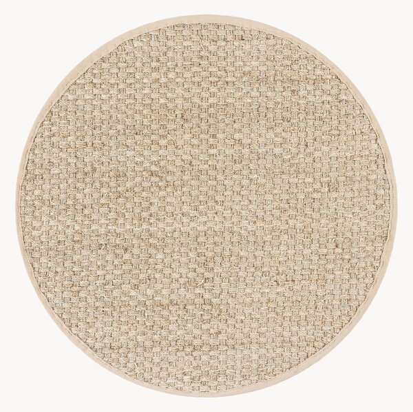 Kulatý koberec's nízkým vlasem z mořské trávy Natural Fibers