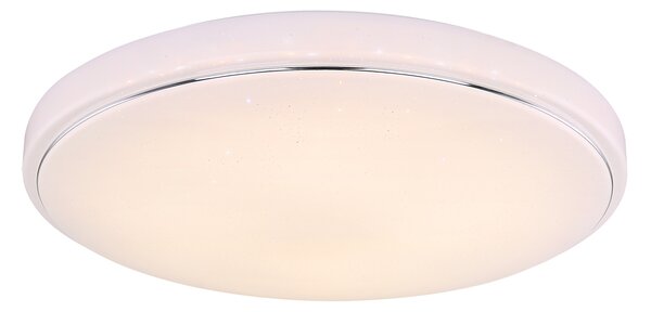 GLOBO LED stropní osvětlení na dálkové ovládání KALLE, stmívatelné, RGB, 57,5cm, kulaté 48408-40