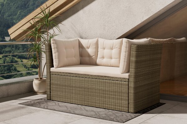 ZAHRADNÍ LAVICE kov, plast, textil Ambia Garden - Online Only zahradní nábytek, Online Only