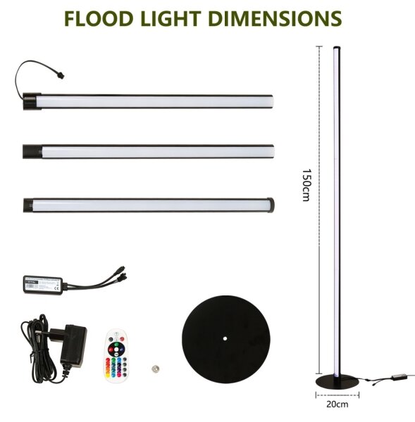 Immax NEO 07776L - LED RGB Stmívatelná lampa AMBIENTE LED/12W/230V Wi-Fi Tuya+DO