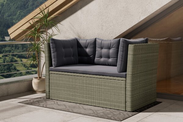 ZAHRADNÍ LAVICE kov, plast, textil Ambia Garden - Online Only zahradní nábytek, Online Only