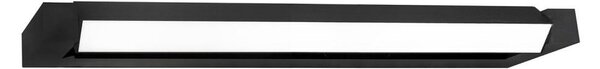 LED Venkovní nástěnné svítidlo 2xLED/16W/230V IP54 90 cm černá