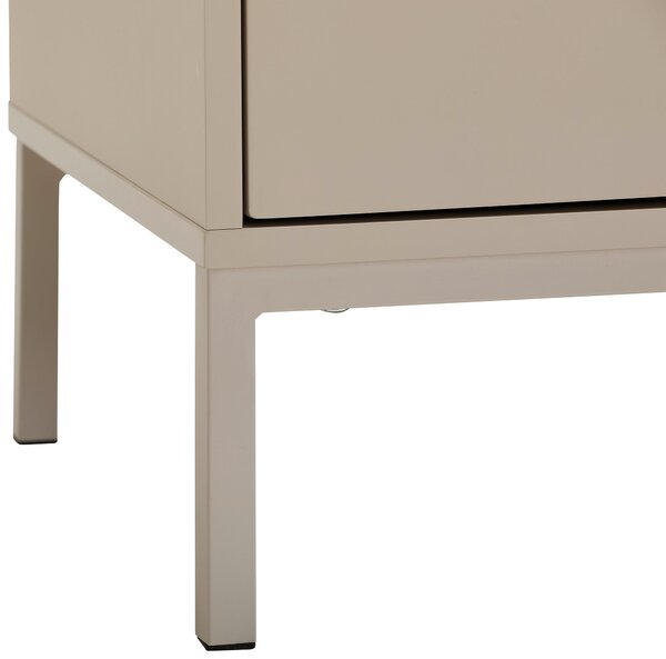 ŠIROKÁ KOMODA, kašmírová, 100/80/40 cm MID.YOU - Online Only komody, Online Only