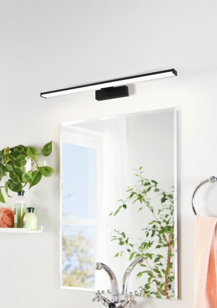 Eglo 780431 - LED Koupelnové osvětlení zrcadla BETETA 11W/230V 60 cm IP44 černá