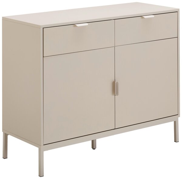 ŠIROKÁ KOMODA, kašmírová, 100/80/40 cm MID.YOU - Online Only komody, Online Only
