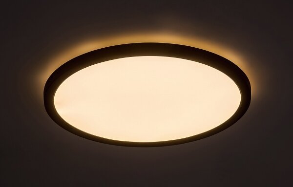 Rabalux 71096 - LED Stropní svítidlo GONZALO LED/24W/230V pr. 29 cm černá